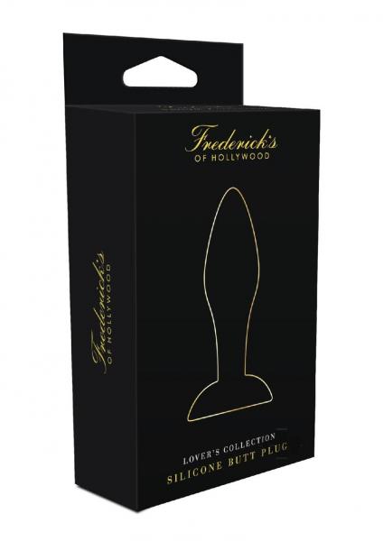 Frederick's Of Hollywood Silicone Butt Plug Black
