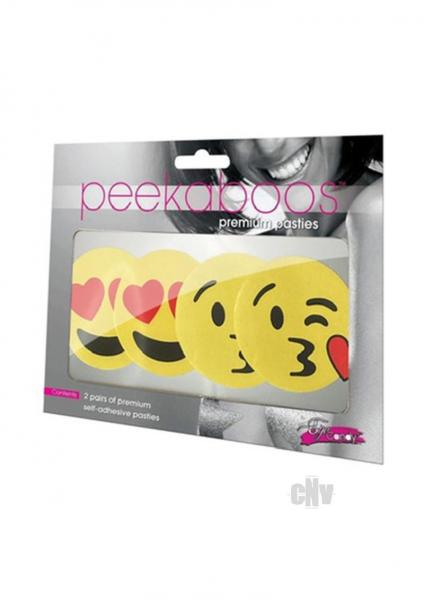 Peekaboo Emoji Hearts Yel/Red