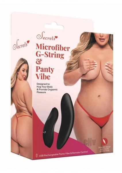 Sk Microfibe Gstring Panty Vibe Qn Red