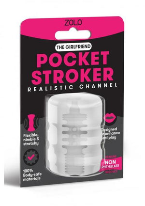 Zolo The Girlfriend Pocket Stroker White