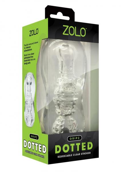 Zolo Gripz Dotted Clear