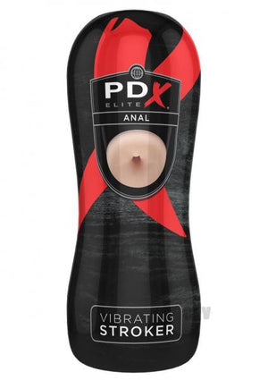 Pdx Elite Vibrating Anal Stroker Beige