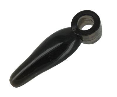 Bum Tickler Finger Toy Black