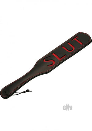 Slut Paddle Black