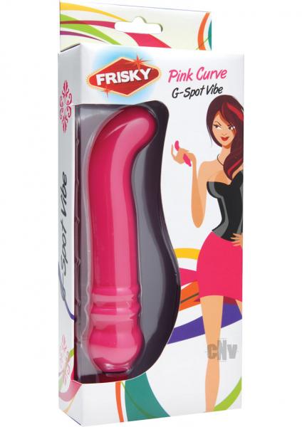 Pink Curve Silicone G Spot Vibe