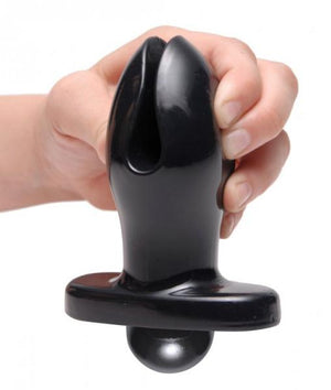 Ass Anchor Remote Control Vibe Plug Black