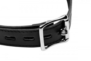 Strict Xl 2 Inches Silicone Ball Gag Black O/S