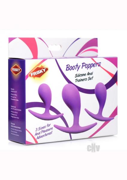 Frisky Booty Poppers Silic Anal Trainer