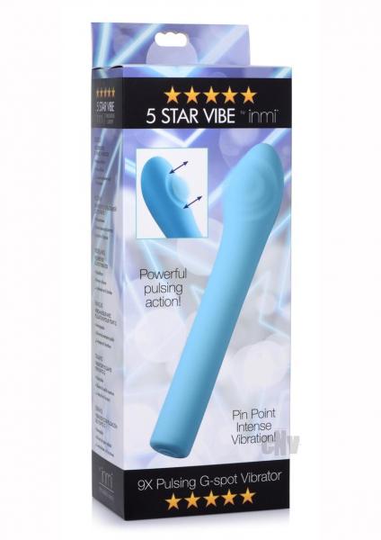 Inmi 5 Star 9x Pulsing Gspot Vibe Teal