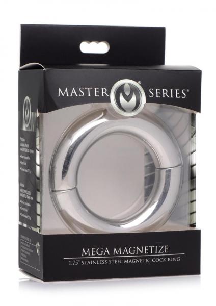 Mega Magnetize Stainless Steel Magnetic Cock Ring