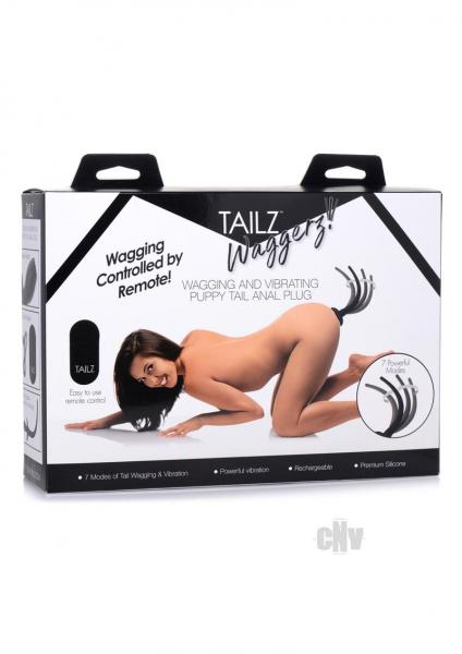 Tailz Waggerz Puppy Tail Black