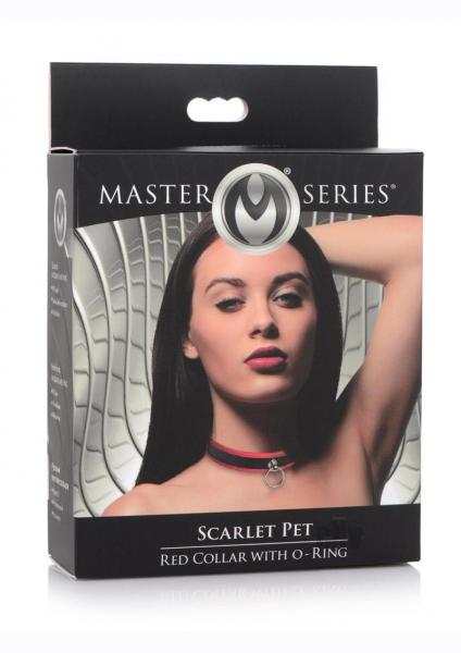 Ms Black And Red Collar W/O Ring