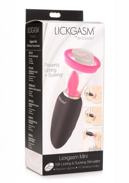 Inmi Lickgasm Mini Black/Pink