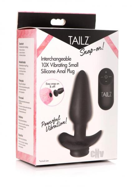 Tailz Snap On Plug W/Remote Small