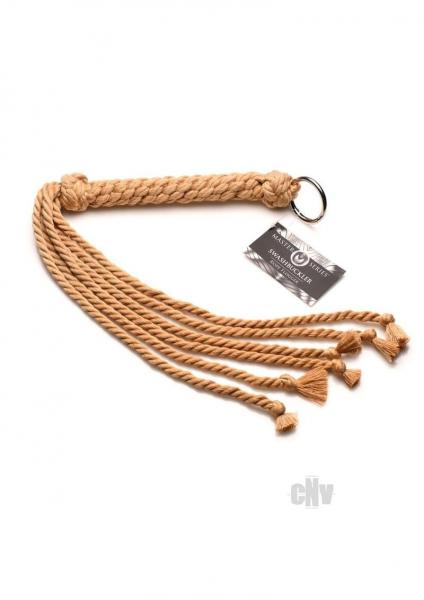 Ms Swashbuckler Rope Flogger Tan