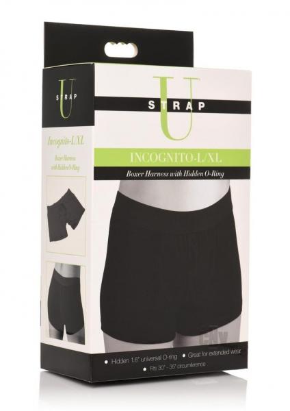 Strap U Incognito Boxer Harness L/Xl Blk
