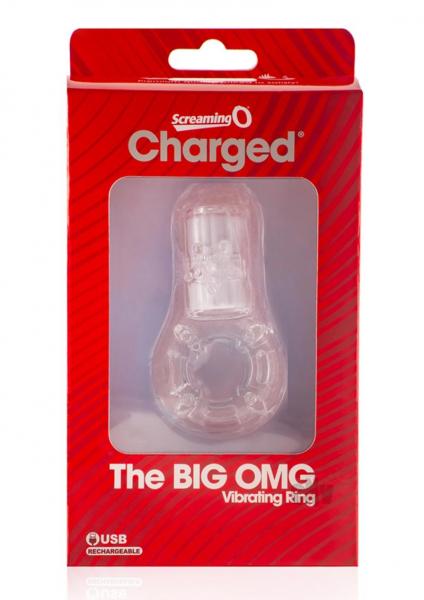 Screaming O Big Omg Vibrating Ring Clear