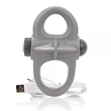 Screaming O Charged Yoga Vibrating Ring Gray