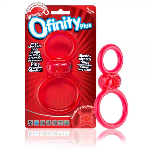 Screaming O Ofinity Plus Red Ring Loose