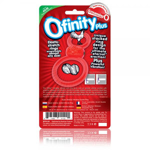 Screaming O Ofinity Plus Red Ring Loose