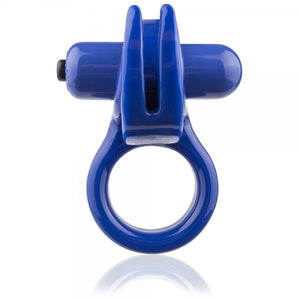 Orny Vibrating Ring Blue Stretchy C Ring