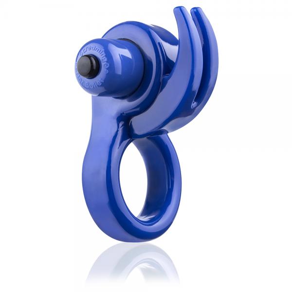 Orny Vibrating Ring Blue Stretchy C Ring