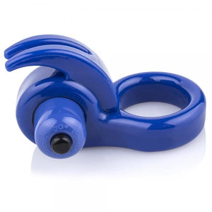 Orny Vibrating Ring Blue Stretchy C Ring