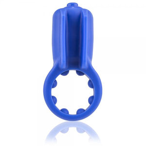 Primo Minx Blue Vibrating Ring With Fins