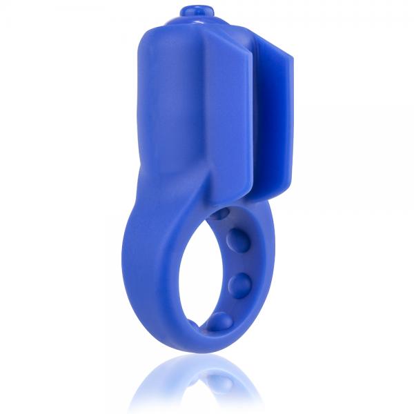 Primo Minx Blue Vibrating Ring With Fins