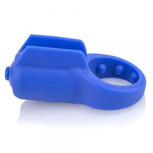 Primo Minx Blue Vibrating Ring With Fins