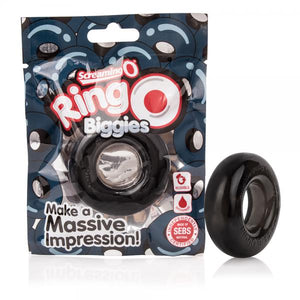 Screaming O Ringo Biggies Black Thick Cock Ring