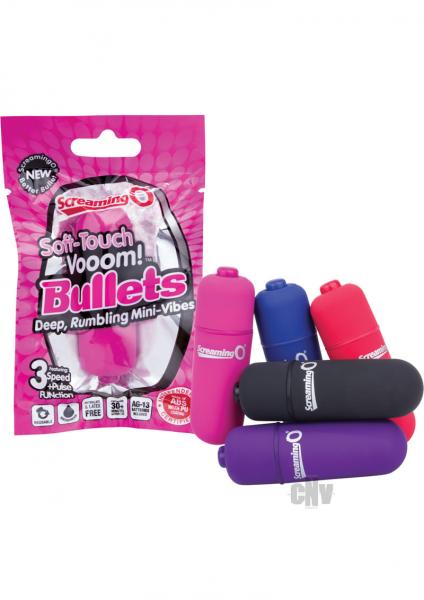 Soft Touch Vooom Bullet Vibrator Assorted 20 Display