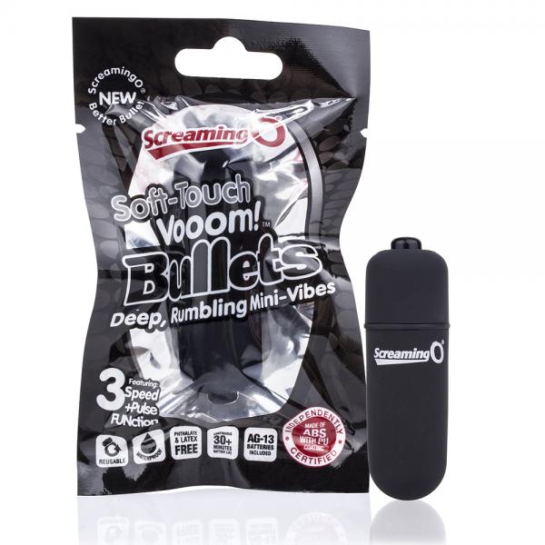 Soft Touch Vooom Bullet Vibe Black