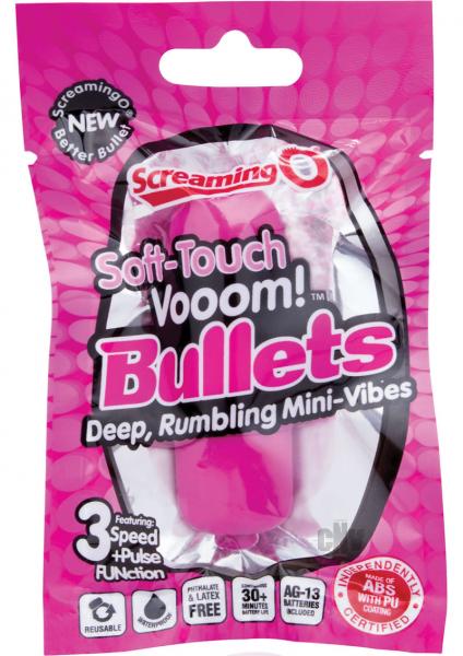 Screaming O Soft Touch Vooom Bullet Vibrator Pink