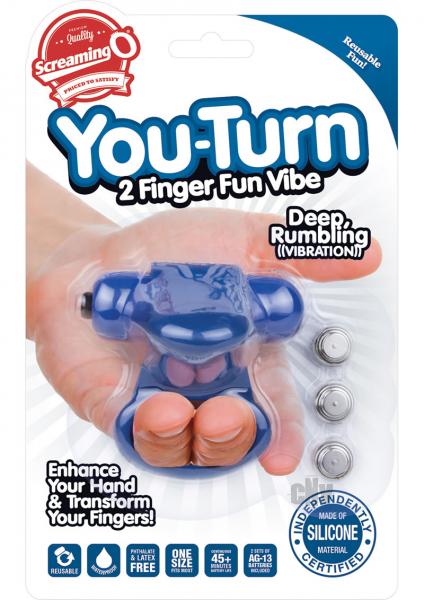 You Turn Blueberry Blue Finger Vibe
