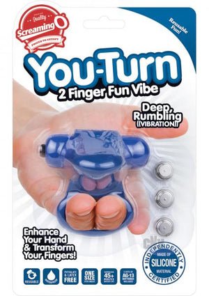 You Turn Blueberry Blue Finger Vibe