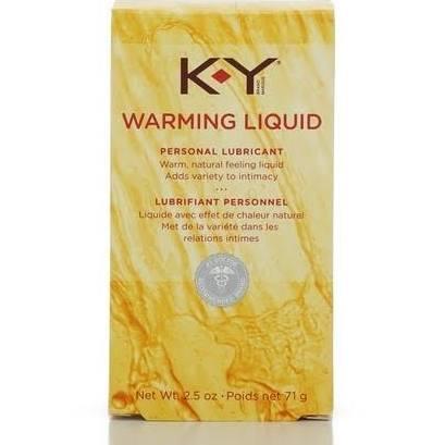 K Y Warming Liquid Lubricant 2.5oz
