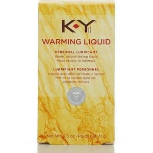 K Y Warming Liquid Lubricant 2.5oz