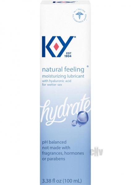 Ky Natural Feeling Hyaluronic 3.38 Oz
