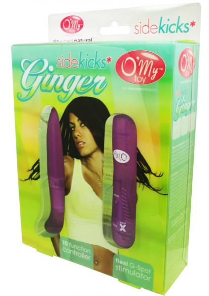 Sidekick Ginger Vibrator G Spot Purple