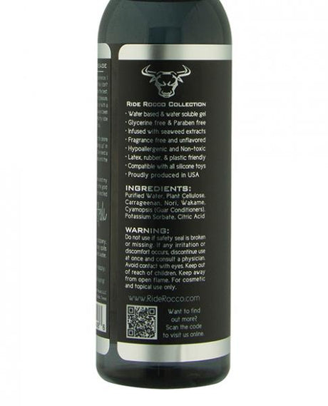 Ride Rocco Water Based Lube 4 Fluid Ounces