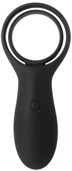 The Rechargeable Torpedo Black Vibrating Ring