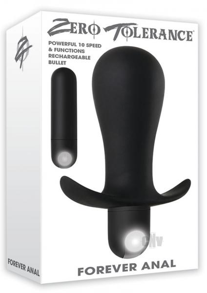 Forever Anal Butt Plug Black