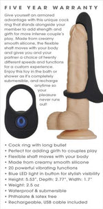 Zero Tolerance Cock Armor Black Vibrating Ring