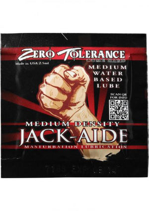 Zero Tolerance Jack Aide Medium Density Masturbation Lubricant 144 Per Bowl