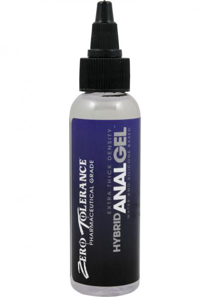 Zero Tolerance Hybrid Anal Gel Lubricant 2oz