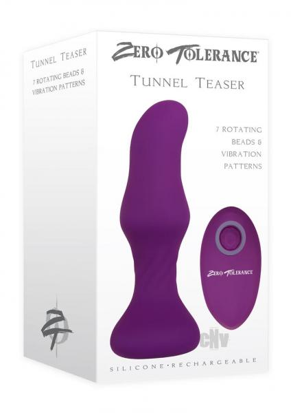 Zt Tunnel Teaser Rechargeable Silicone Purple