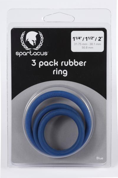 Rubber C Ring Set Blue