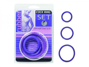 Rubber C Ring Set Purple