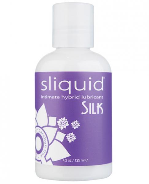 Sliquid Silk Hybrid Lube Glycerine And Paraben Free 4.2 Oz